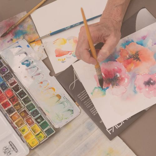 the watercolor