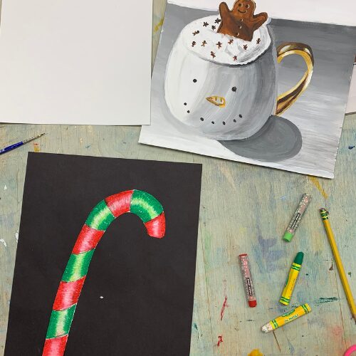 holiday art class